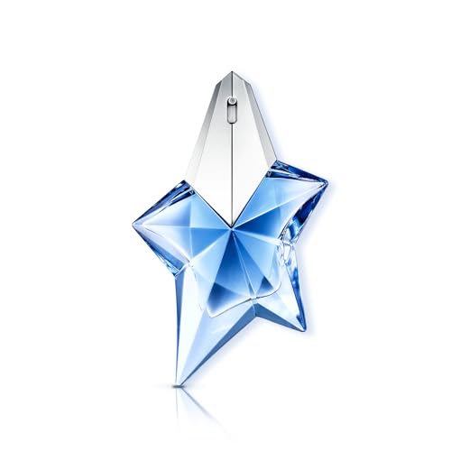 Mugler Angel - Eau De Parfum - Women's Perfume - Ambery & Woody - With Bergamot, Praline, and Patchouli - Long Lasting Fragrance - 0.8 Fl Oz