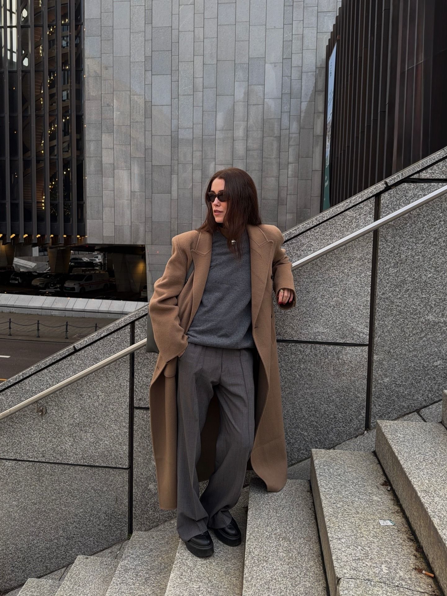 Gray pants outfits