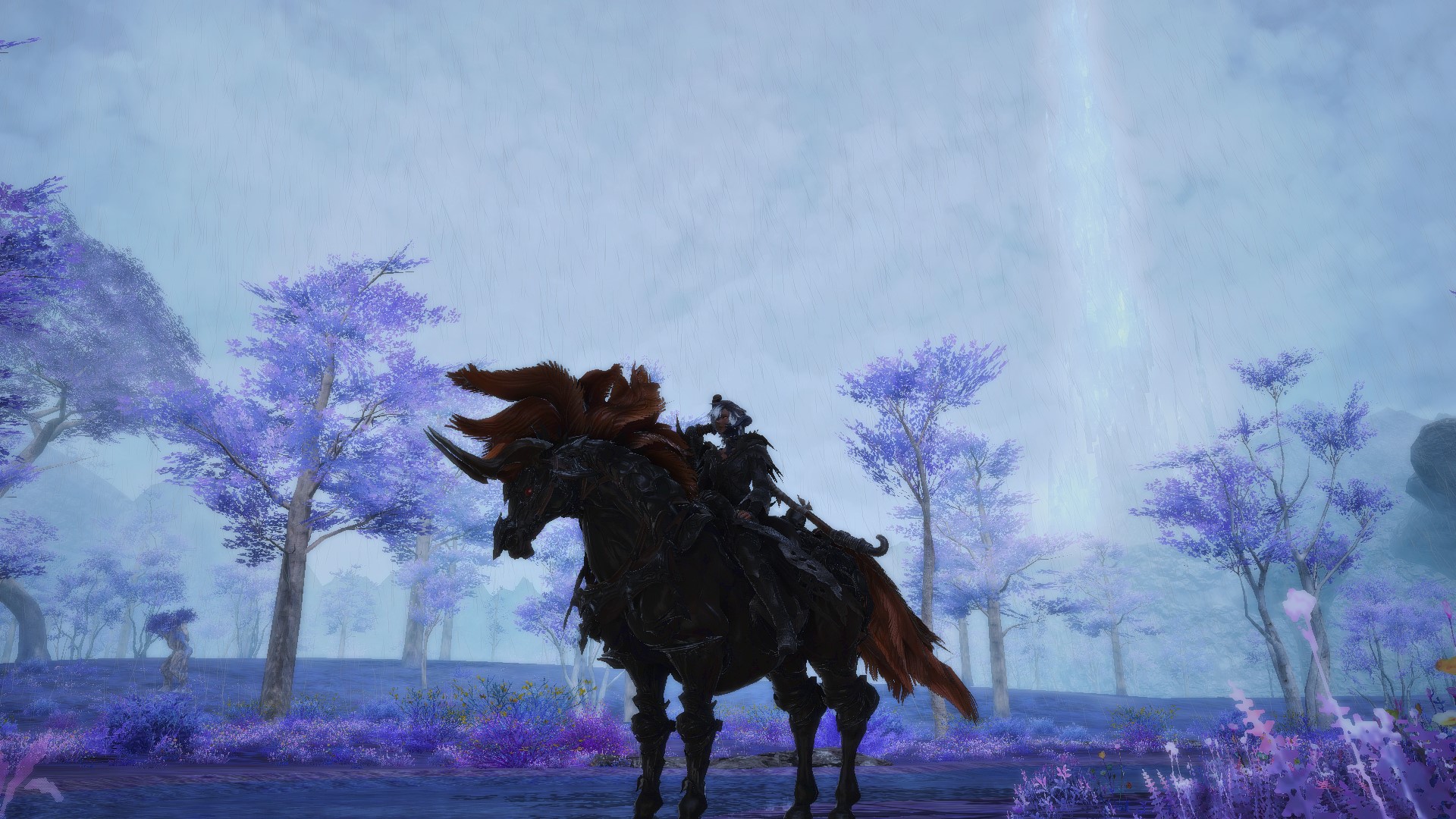 Final Fantasy XIV Reaper sur le mont