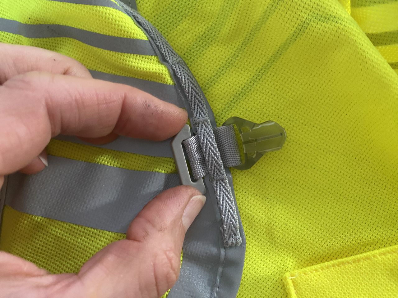 Strap position adjustment