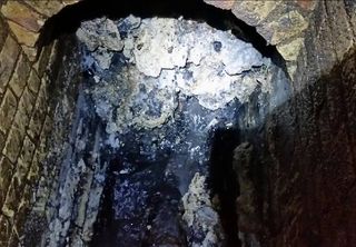 What’s as hard as cement and is currently blocking 820 feet of sewer network in the U.K.? A disgusting mass of solid waste called a "fatberg."