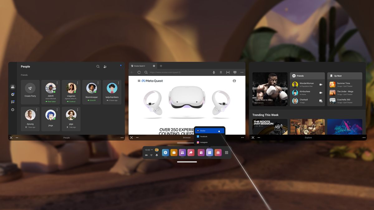 Is the Shared With Me tab on the Oculus website new? Is this how