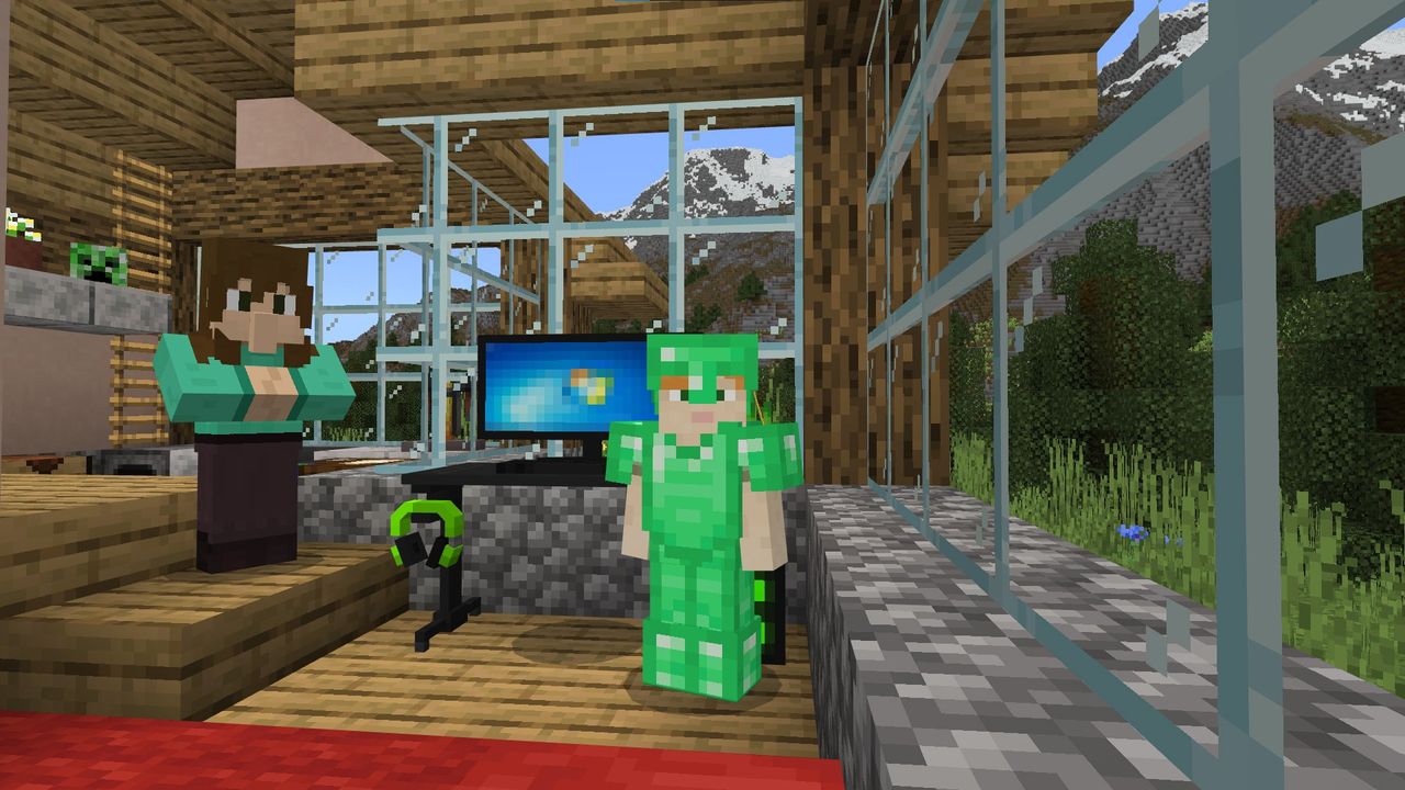 Minecraft Cybersafe Home Sweet Hmm Image