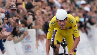 Mathieu van der Poel keeps yellow on stage five of the Tour de France