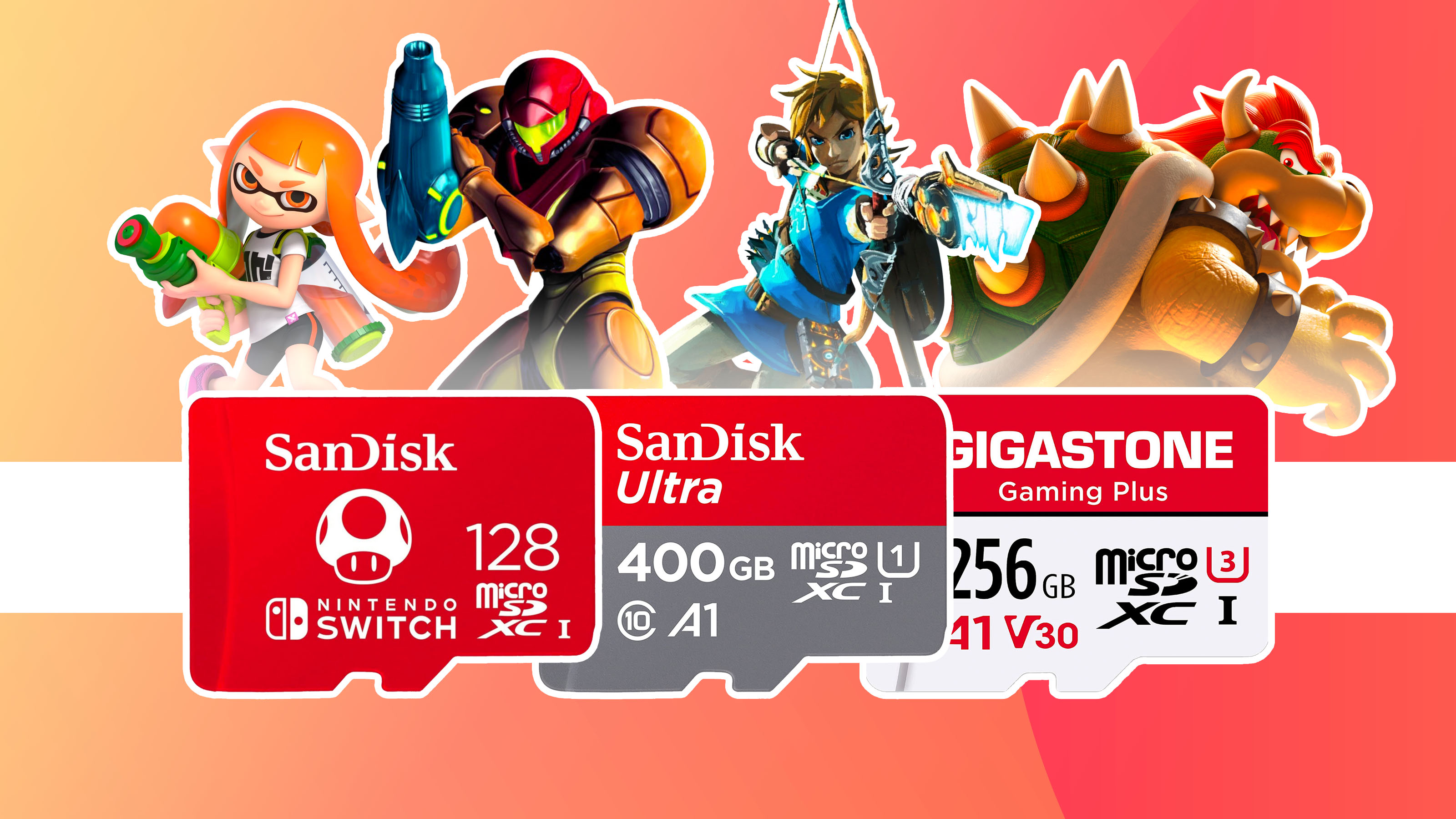 Carte Mémoire SanDisk 128 Gb - Nintendo Switch