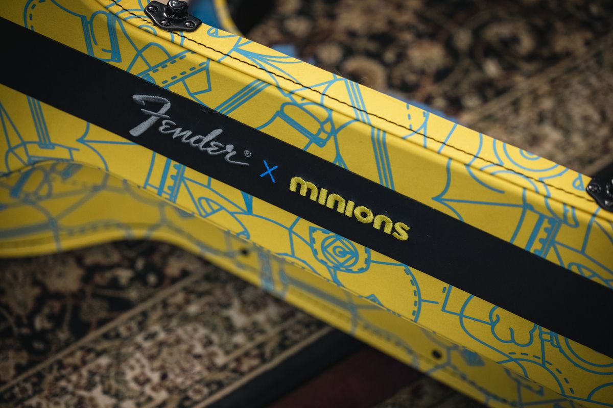Fender Minions: Rise of Gru guitar