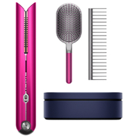 Limited edition Dyson Corrale straightener Fuchsia/Bright Nickel: £399.99 with £100 worth of free accessories at DysonFor Black Friday get the presentation case, paddle brush, and detangling comb included for free!