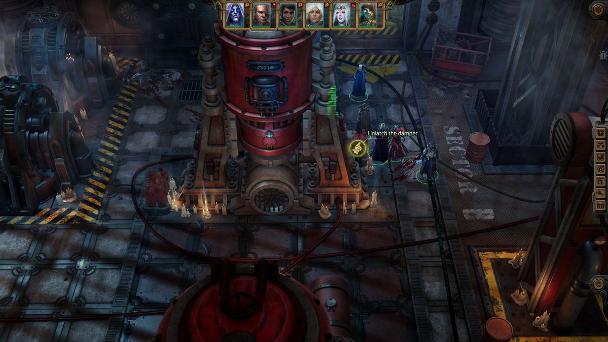 Rogue Trader Upperway puzzle - Damper