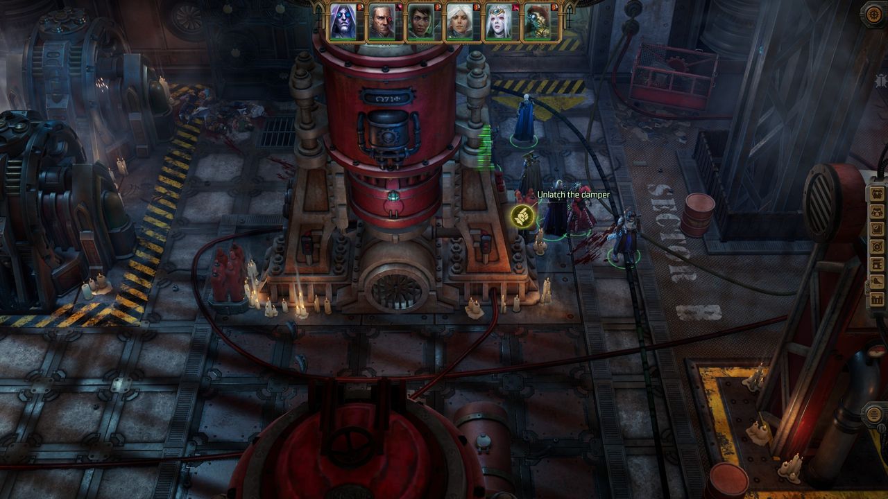 Rogue Trader Upperway puzzle - Damper