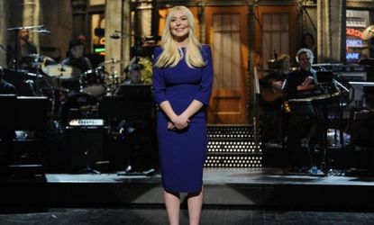 Lindsay Lohan hosting "Saturday Night Live":