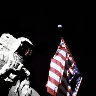 Harrison Schmitt on Apollo 17 mission