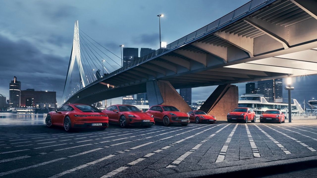 Porsche lineup