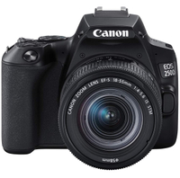 Canon EOS 250D + 18-55mm f/4-5.6|was £729.99|Now £599
Save £130.99 E
UK DEAL