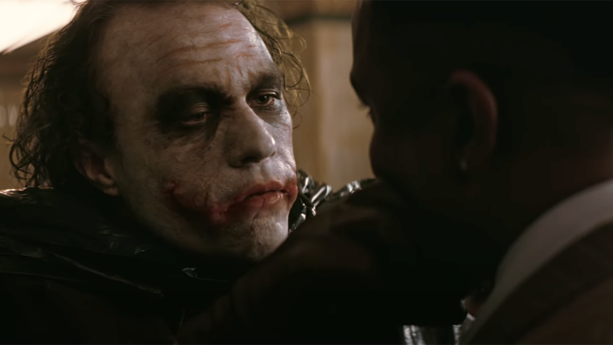 &quot;Why so serious&quot; from The Dark Knight
