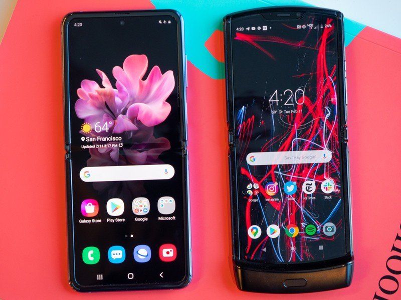 Samsung Galaxy Z Flip Moto Razr