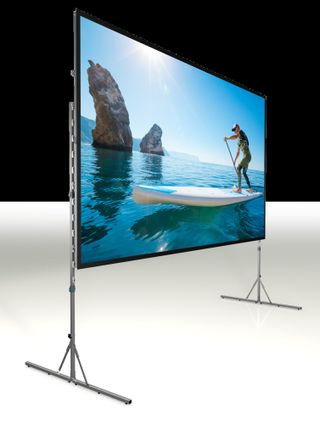 Da-Lite debuts updated design features to the Fast-Fold Deluxe Screen System