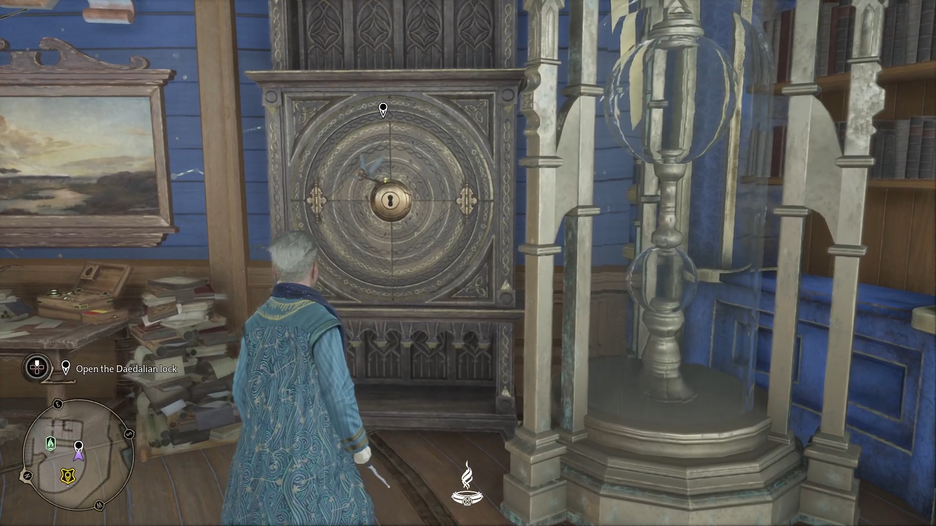 Hogwarts Legacy Daedalian Key location in Astronomy Tower