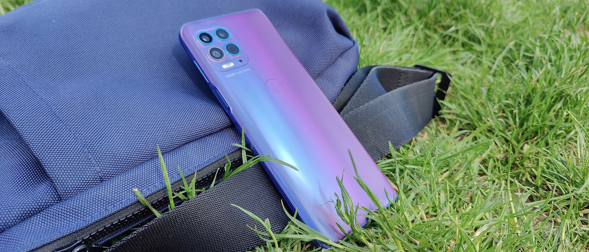 Motorola - 【美品】Motorola moto g100 Motorola Moto G100 5G Iridescent Ocean 128GB + 6GB Dual-SIM