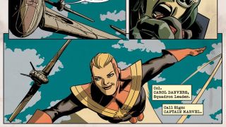 From Captain Marvel and the Carol Corps #1 (image credit: DeConnick/Lopez)