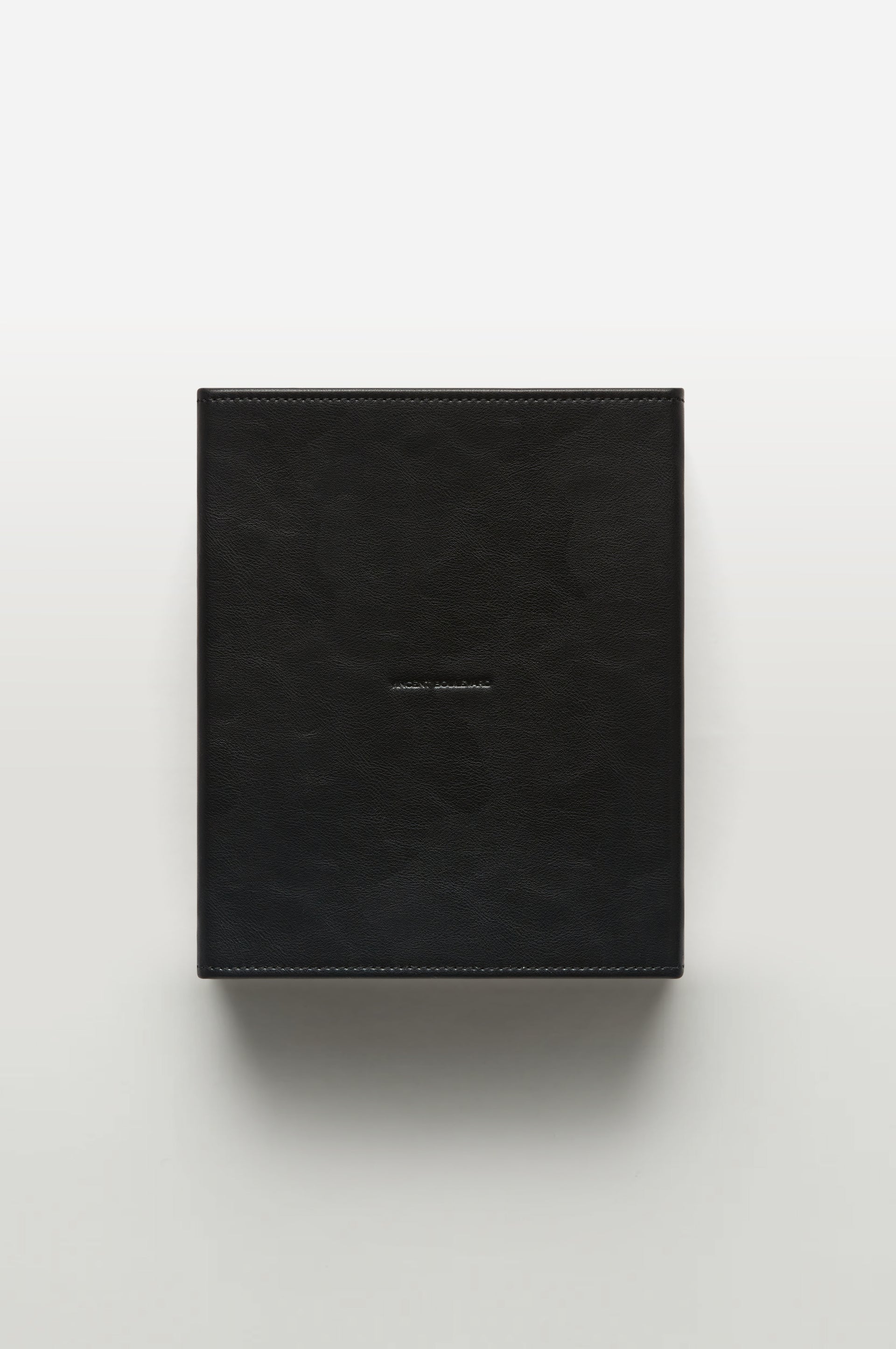 Travel Trunk in Black &amp;amp; Cognac