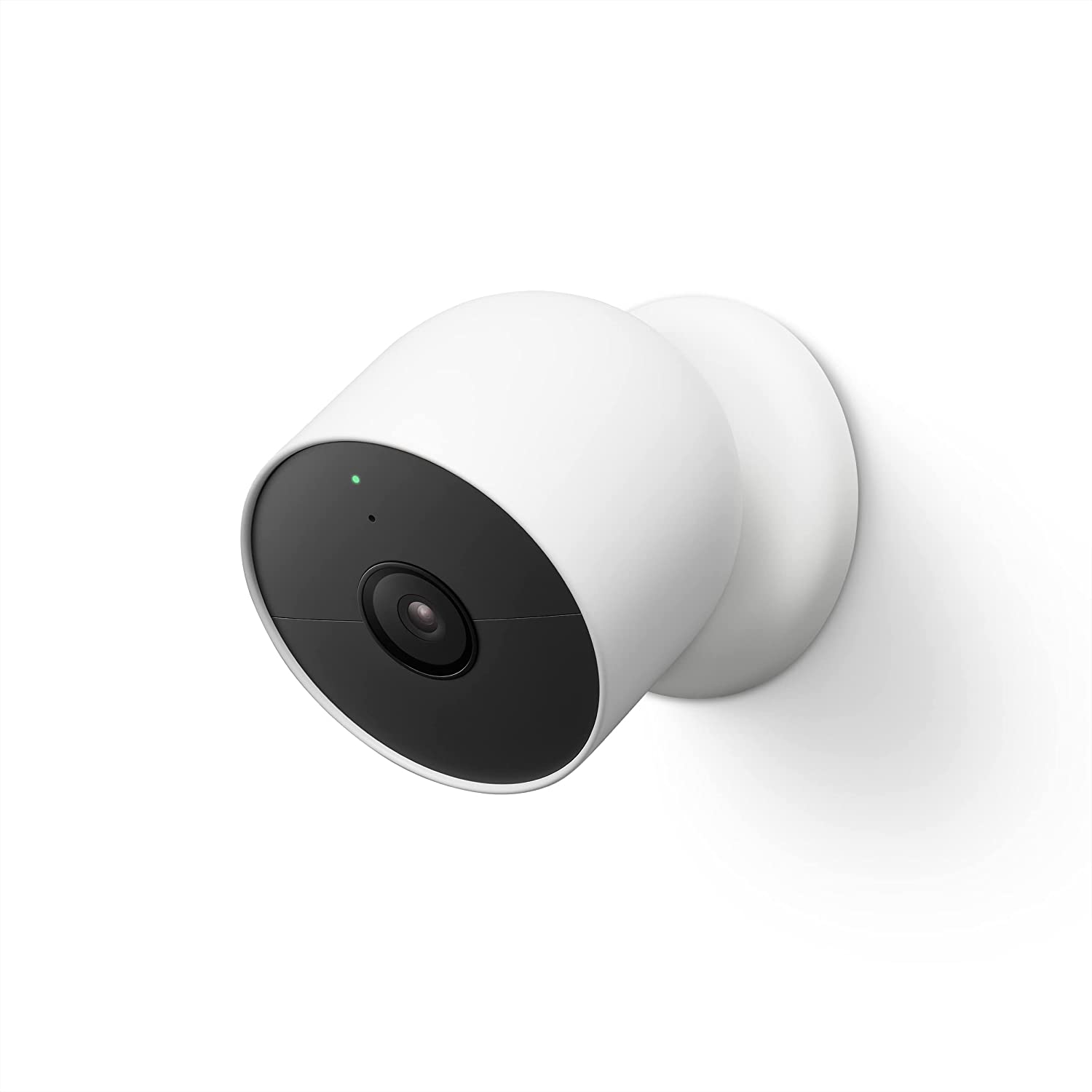 A photo of the Google Nest Cam Outdoor or Indoor home security camera
