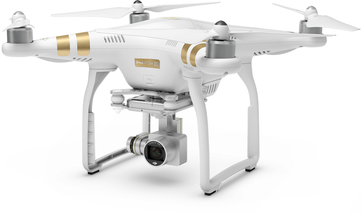 DJI Phantom 3 on white BG