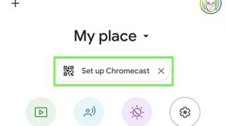 how to set up google chromecast — Chromecast with Google TV, scan QR code in app
