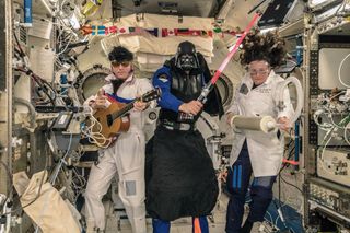 Halloween at the ISS