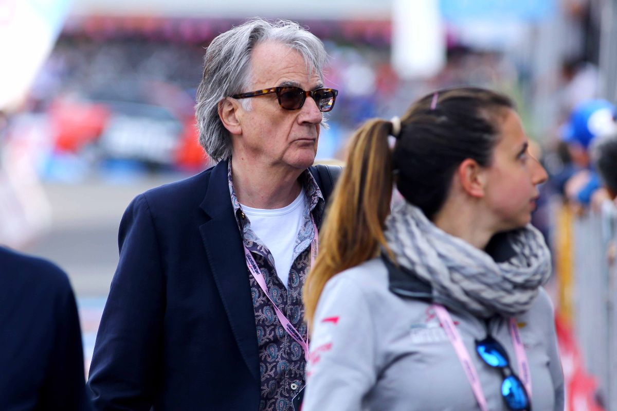 Designer Paul Smith was at the race today