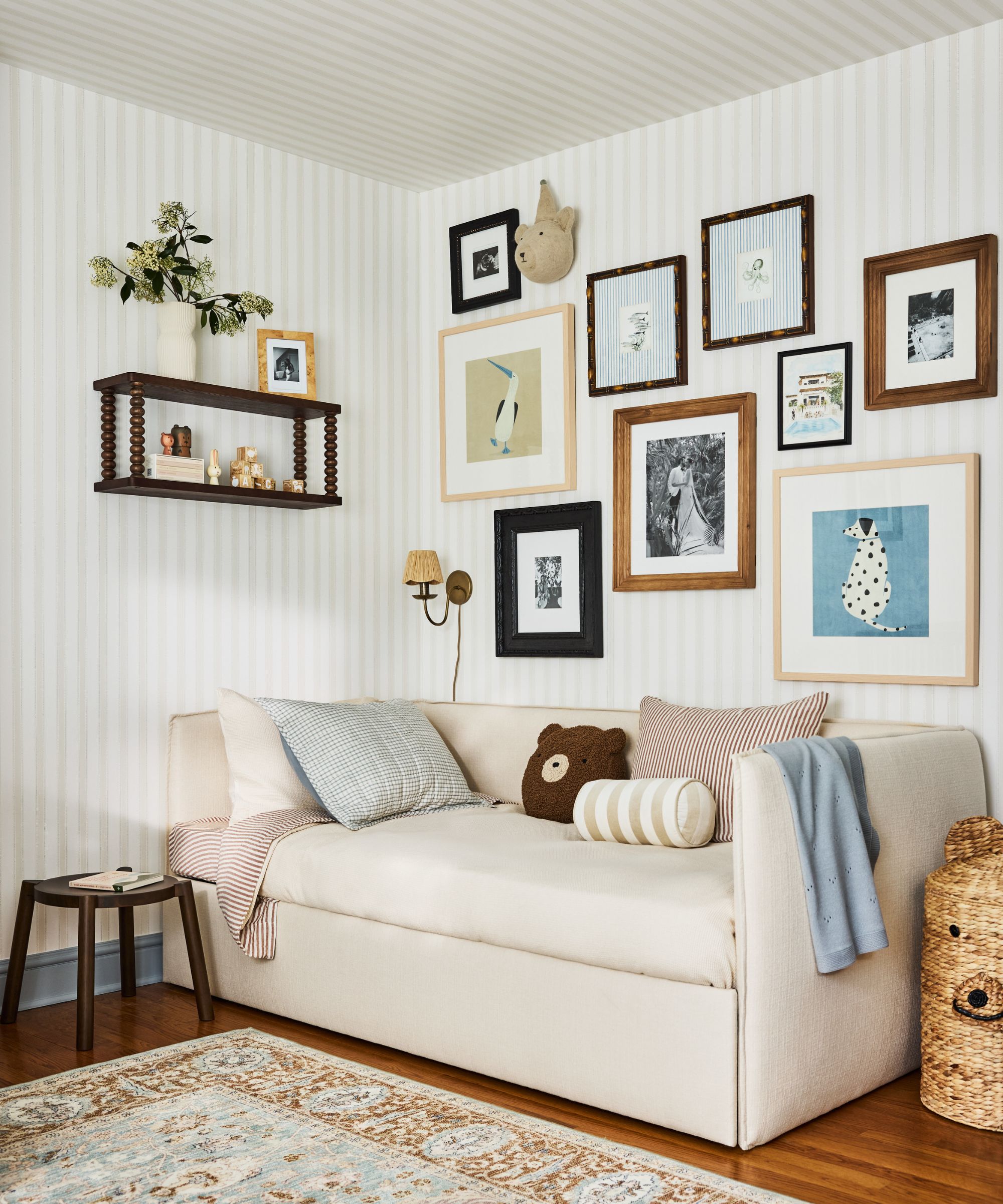 nicole brydon bloom in her nursery