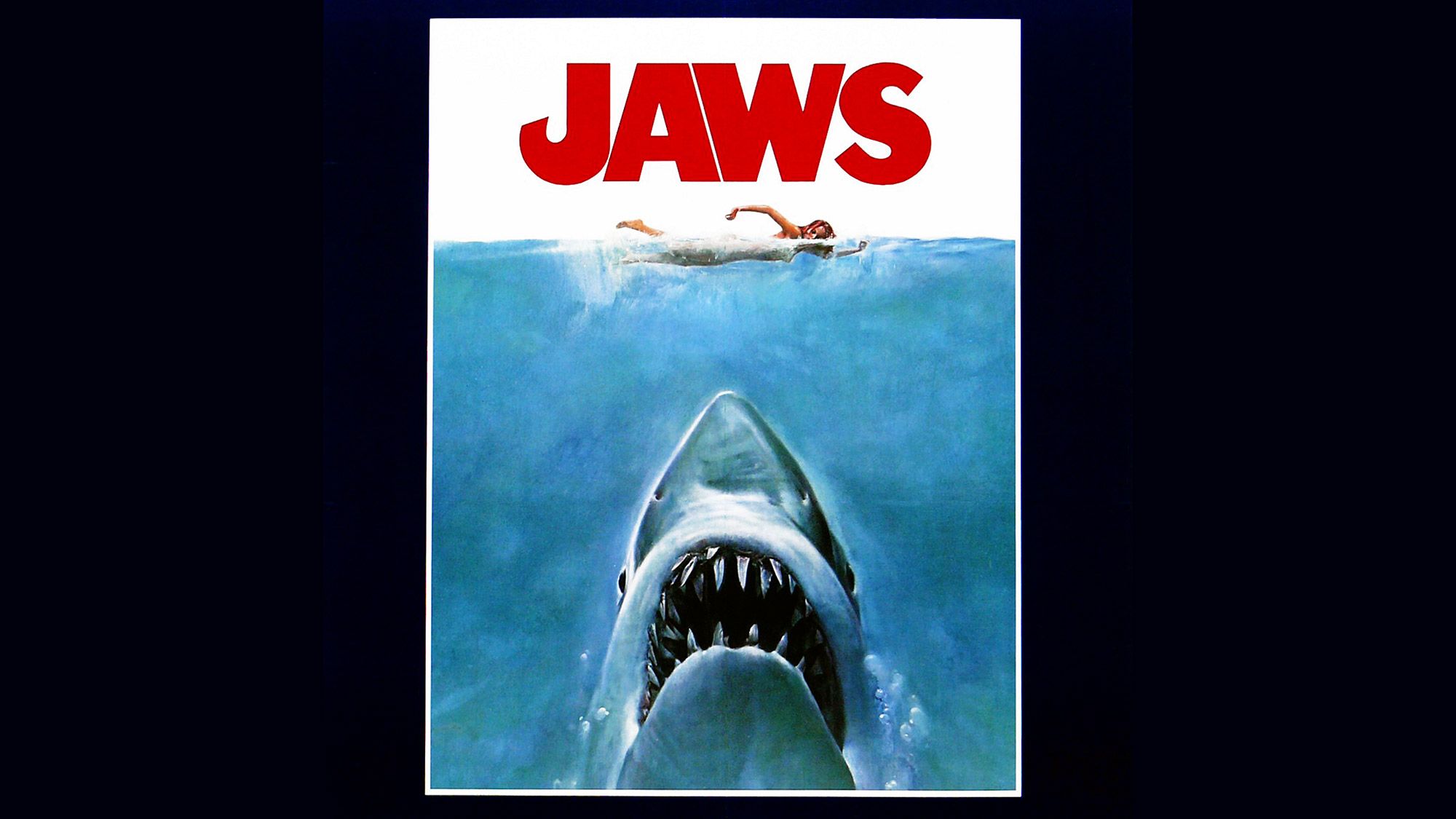 Jaws' Movie Poster Comes to Life, in Terrifying Shark Photo | Live