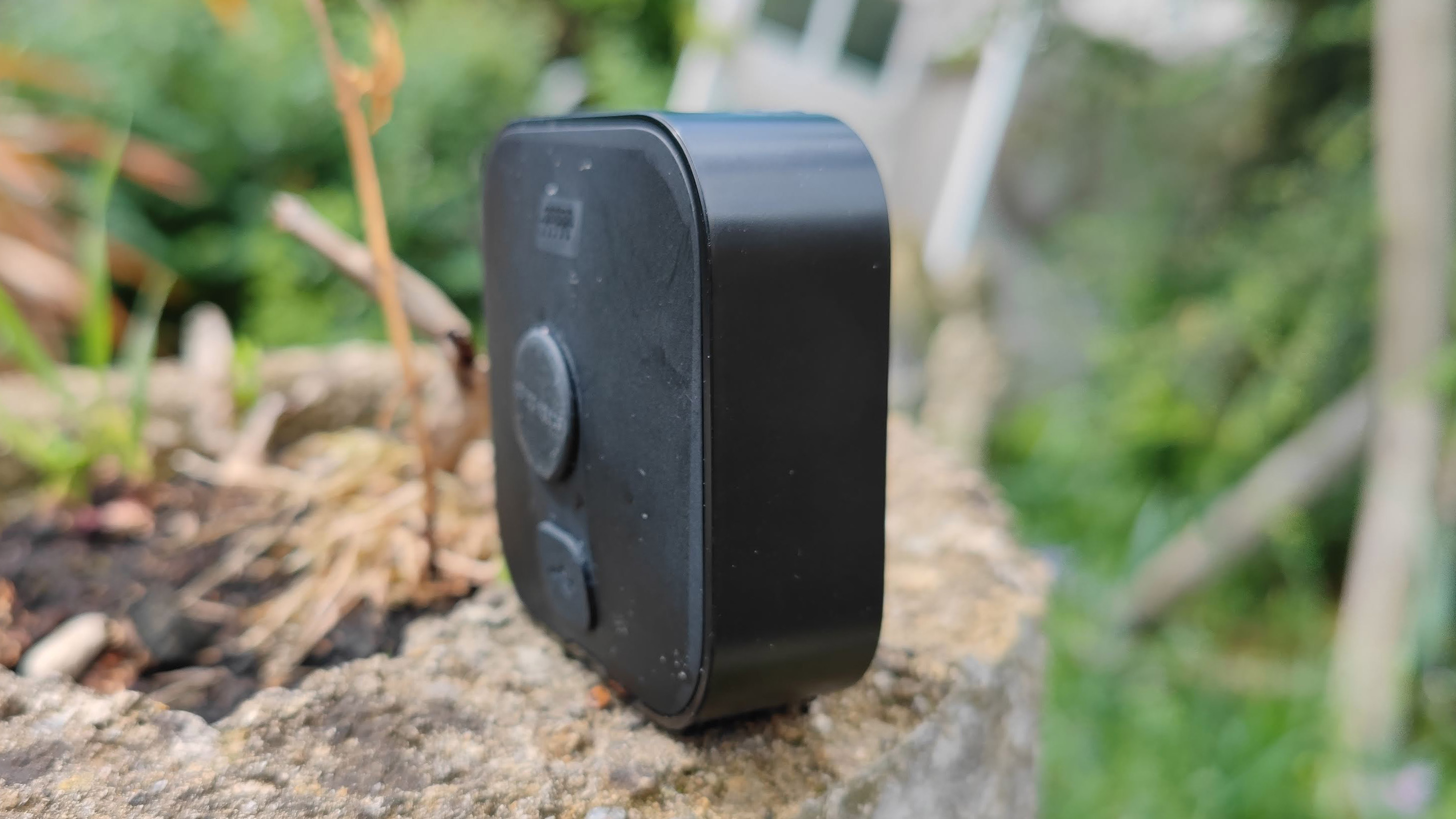 The side view of the Blink Outdoor security camera