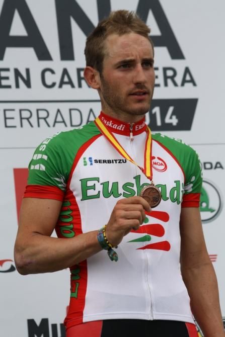 Carlos Barbero (Euskadi) wasn&rsquo;t happy on the podium. He comfortably won the sprint for the bronze medal and thought he may could have netted the Championship had the sprint being for gold.