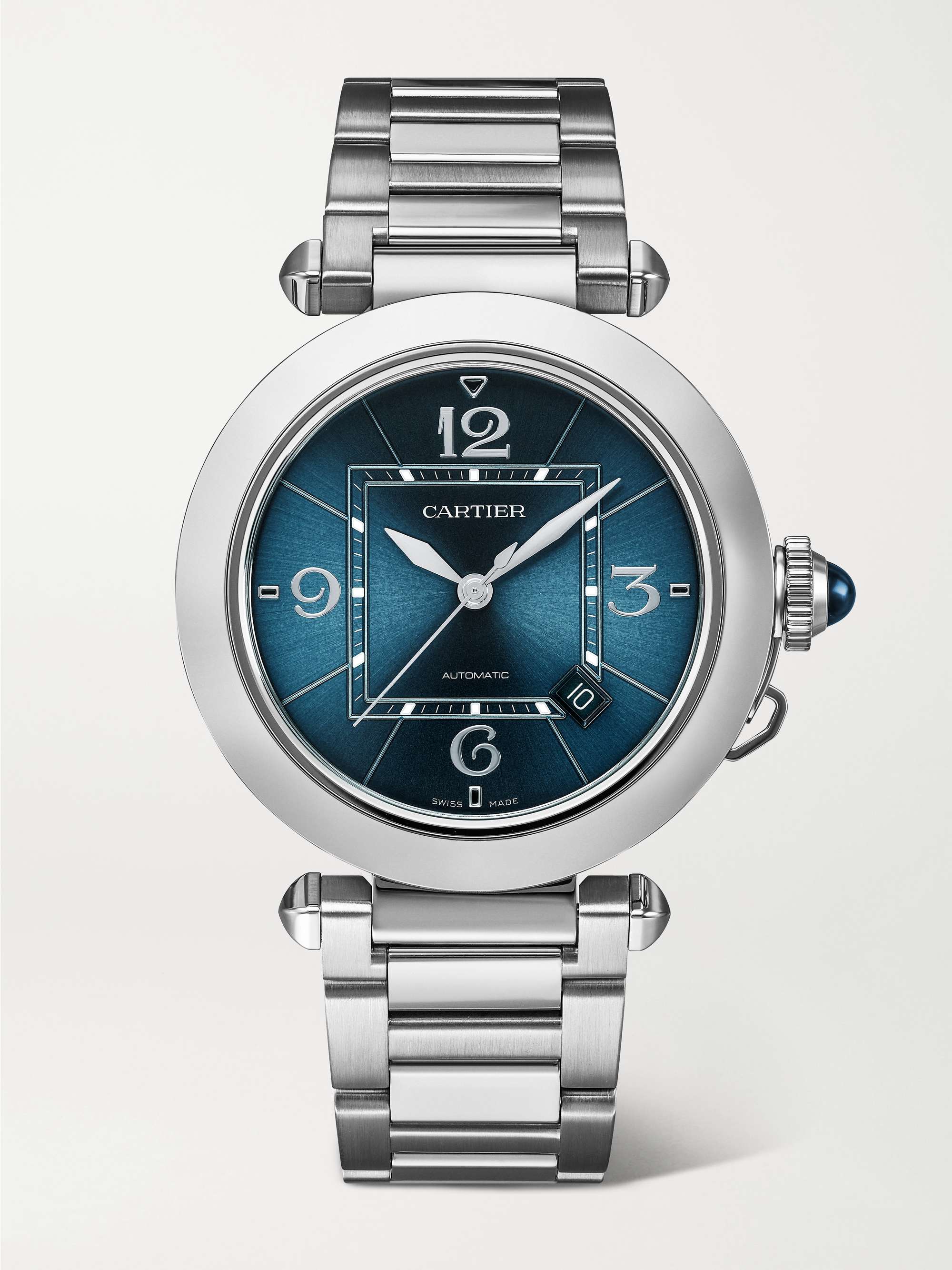 Pasha De Cartier Automatic 41mm Stainless Steel Watch