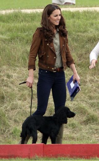 Kate Middleton and dog