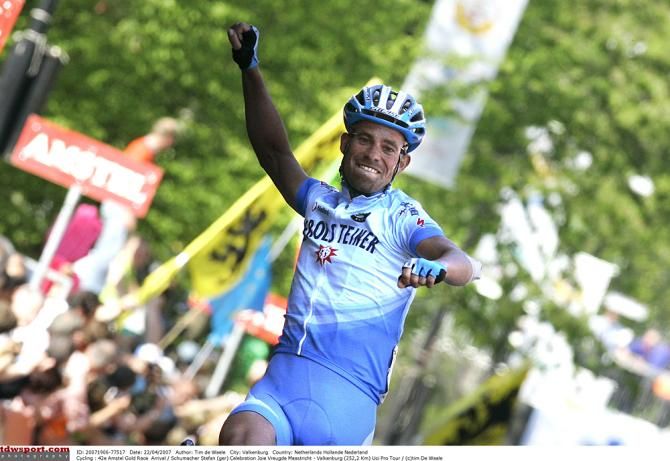 Stefan Schumacher (Gerolsteiner) wins the 2007 Amstel Gold in Valkenburg