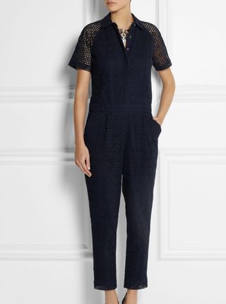 J.Crew Honeysuckle Broderie Anglaise Cotton Jumpsuit, £300