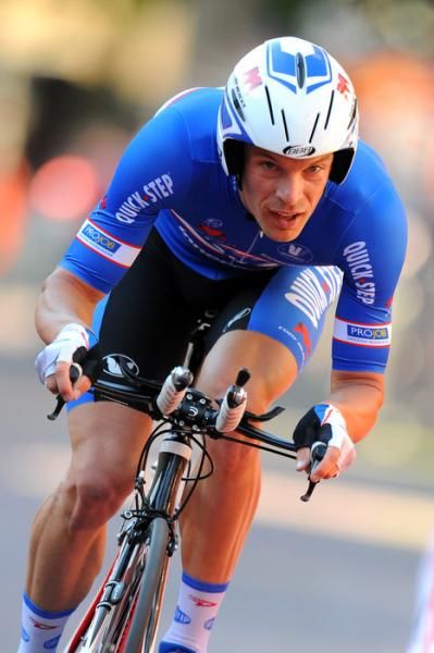 Iljo Keisse (Quick Step) back in action at the Ster Elektrotoer.