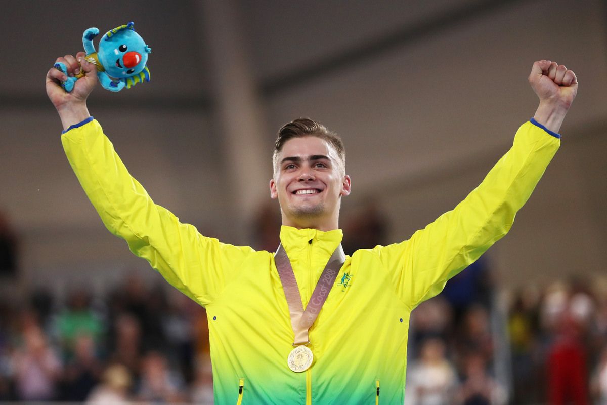 Australian Matt Glaetzer won gold in men's Kilo
