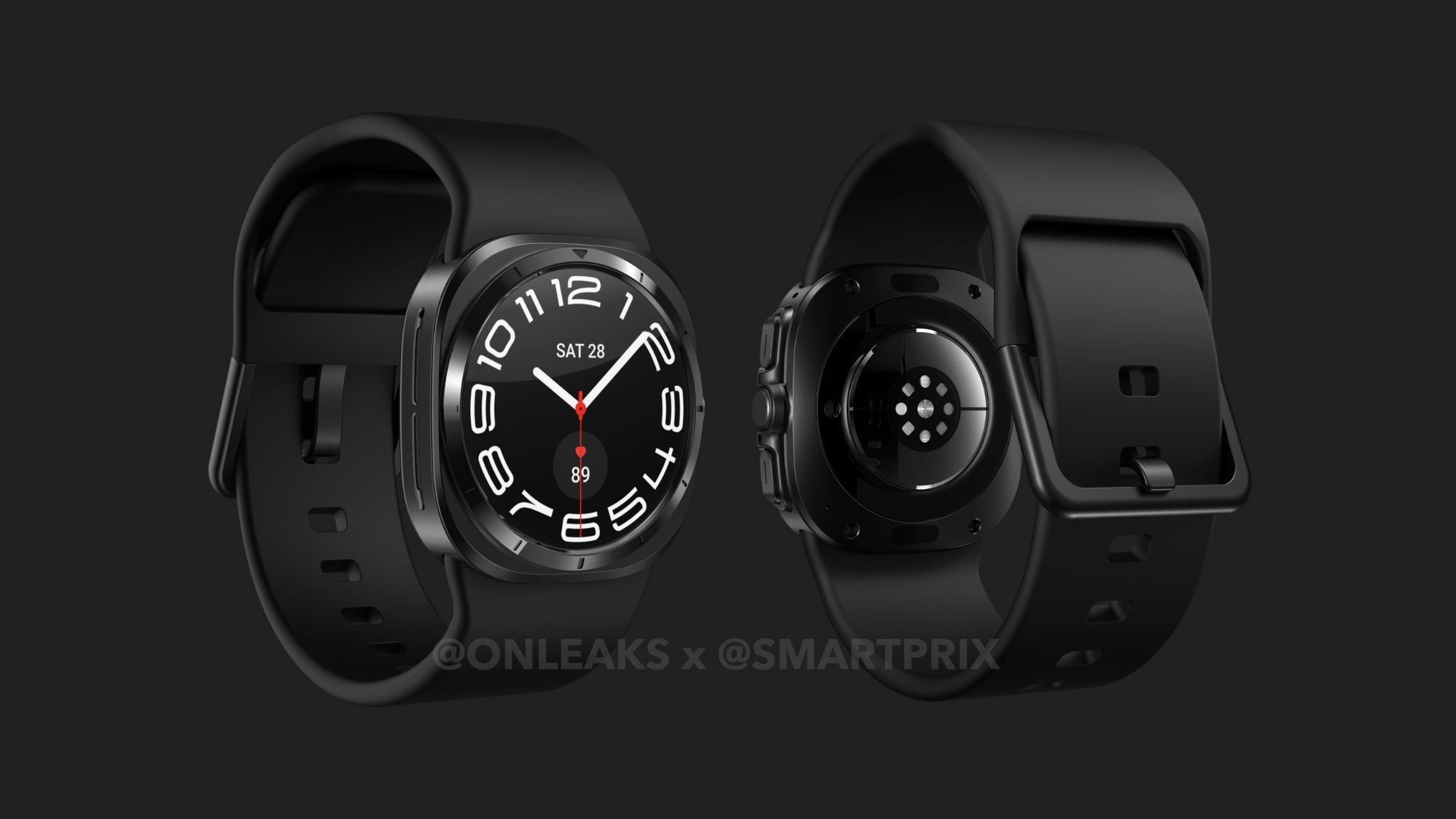 Galaxy Watch 7 Ultra renders