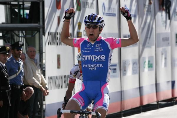 Diego Ulissi (Lampre-Farnese Vini) wins the GP Prato