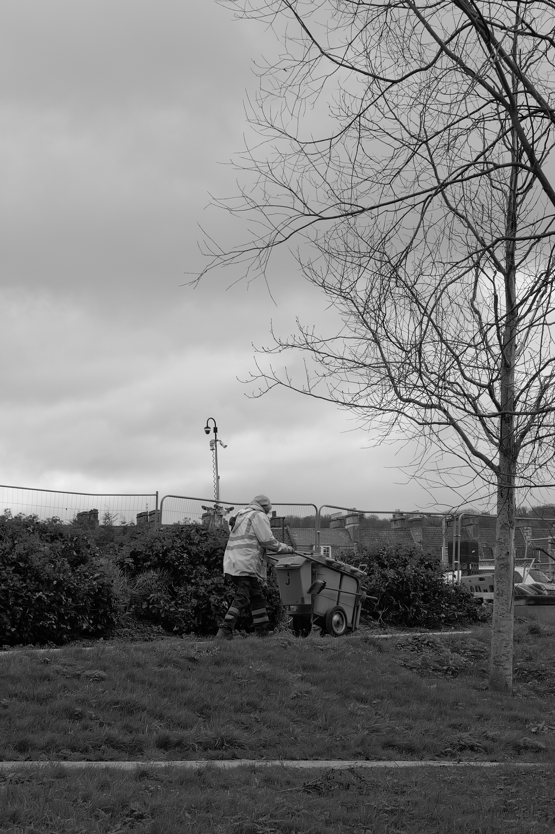 A photo taken on a Leica Q3 Monochrom black-and-white mirrorless camera