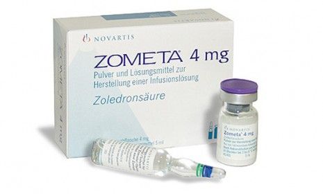 Zometa, a bone-strengthening treatment, is being used on breast cancer patients to prevent relapses.