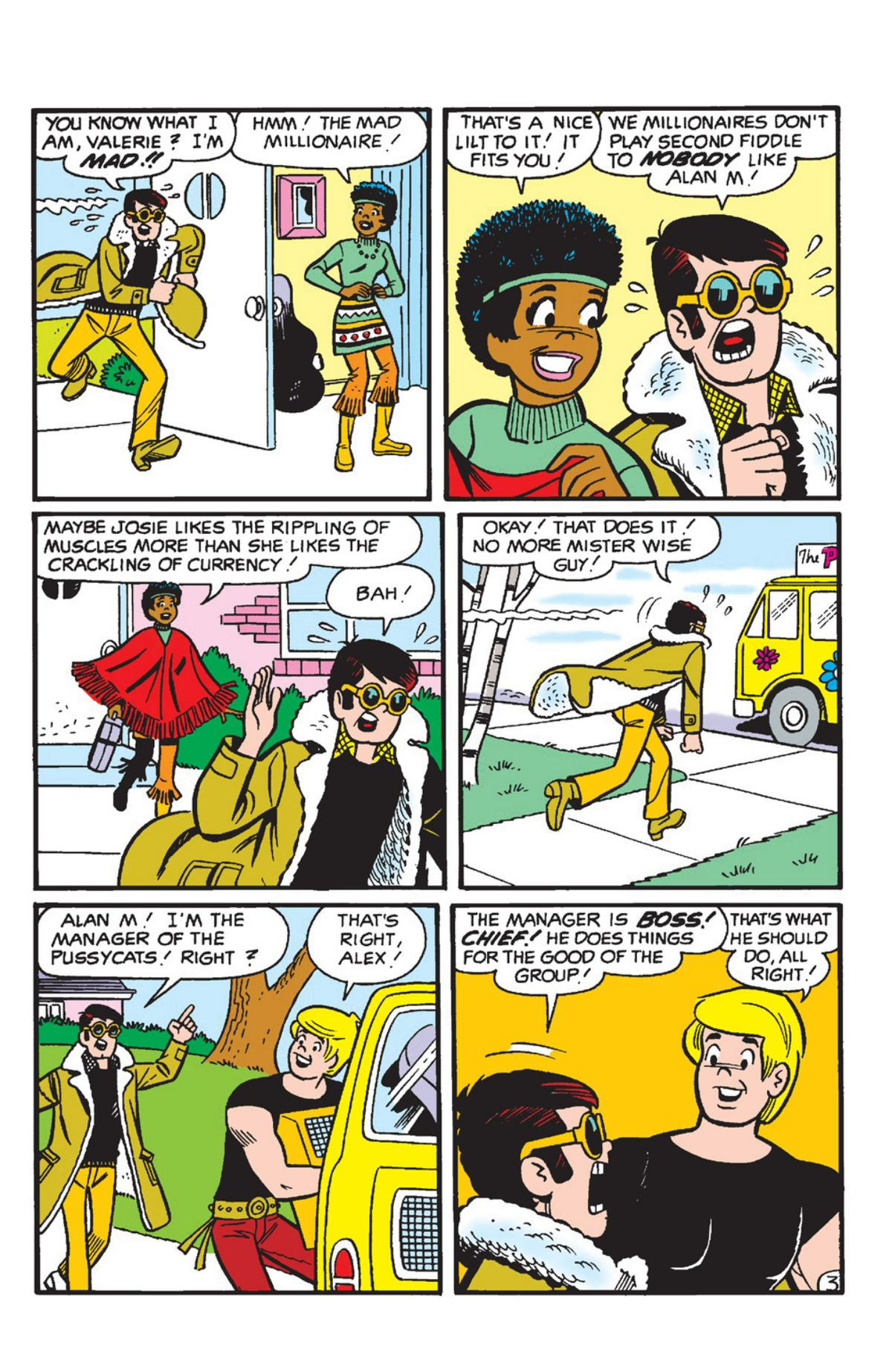 Betty &amp; Veronica Friends Forever: Rock &amp; Roll interior art