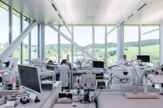 inside the labs of the new Audemars Piguet factory