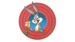 Bugs Bunny 85th Anniversary; a cartoon rabbit