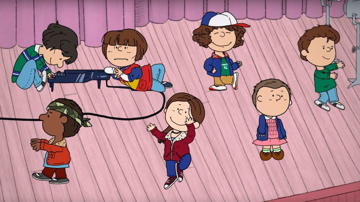 Stranger Things meets Peanuts in this brilliant animated mashup