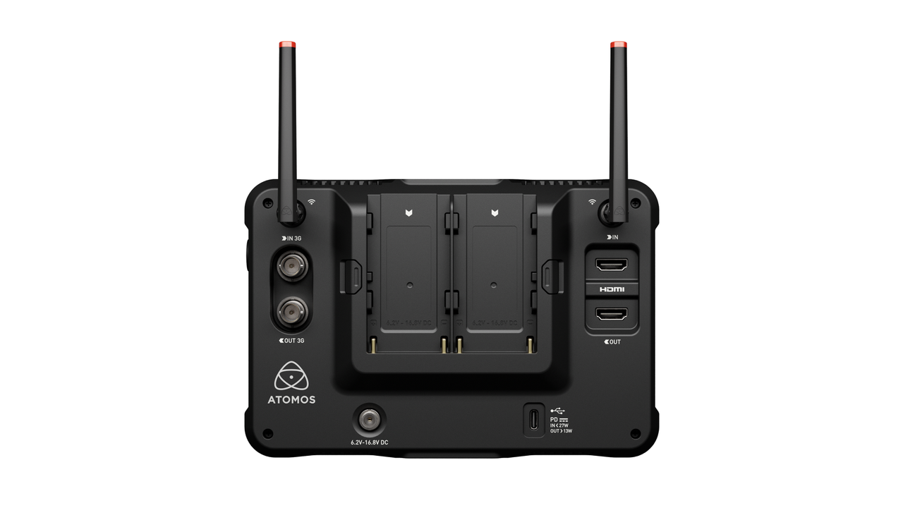 Atomos Shinobi 7 RX monitor product image on a white background