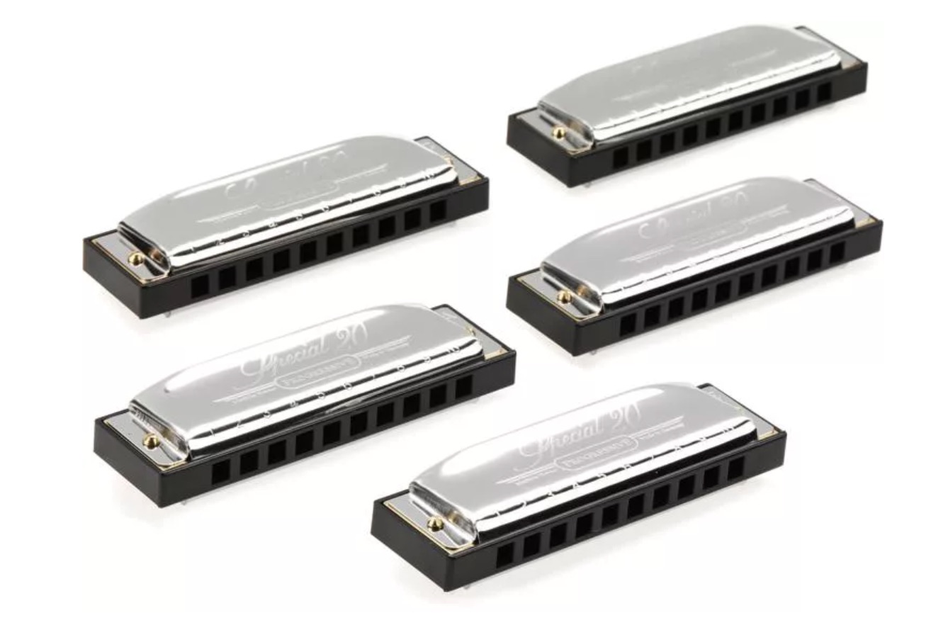 Hohner Special 20 Pro Pack 5-piece Harmonica Set