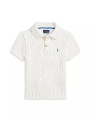 Polo Ralph Lauren, Little Boys & Boys Cable-Knit Polo Shirt